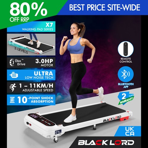 Black lord 1 treadmill - black, 4-in-1