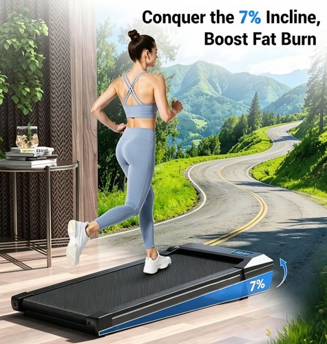 Under desk treadmill - desk,