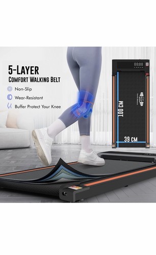 Treadmill walking pad - walking, under