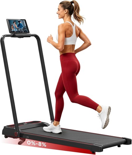 Folding treadmill with - folding,