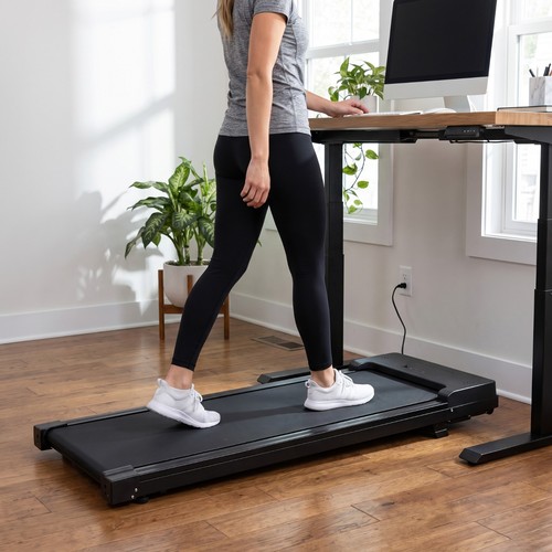Under desk walking pad with - under,
